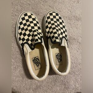 Checkered Vans